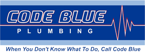 Code Blue Plumbing logo