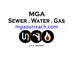 MGA Sewer, Water & Gas Plumbing Contractor 24hr Emergency Services Available 7 Days A Week logo
