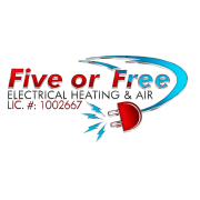 Five Or Free Electrical Heating & Air Solutions logo
