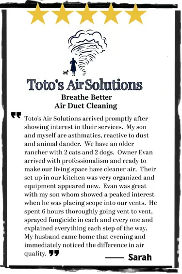 Toto’s Air Solutions Duct Cleaning photo 5