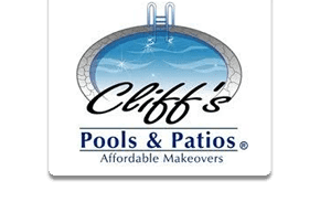 Cliff's Pools And Patios logo