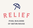 Relief Pool Builders of Baton Rouge logo