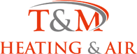 T & M Heating & Air logo