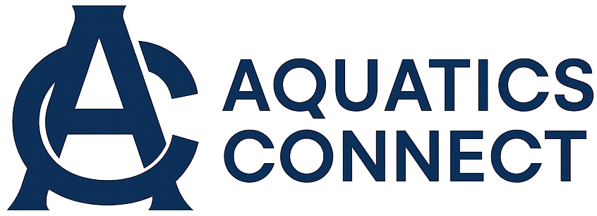 A Custom Pool Service logo