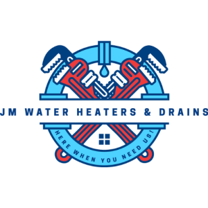 JM Water Heaters & Drains logo