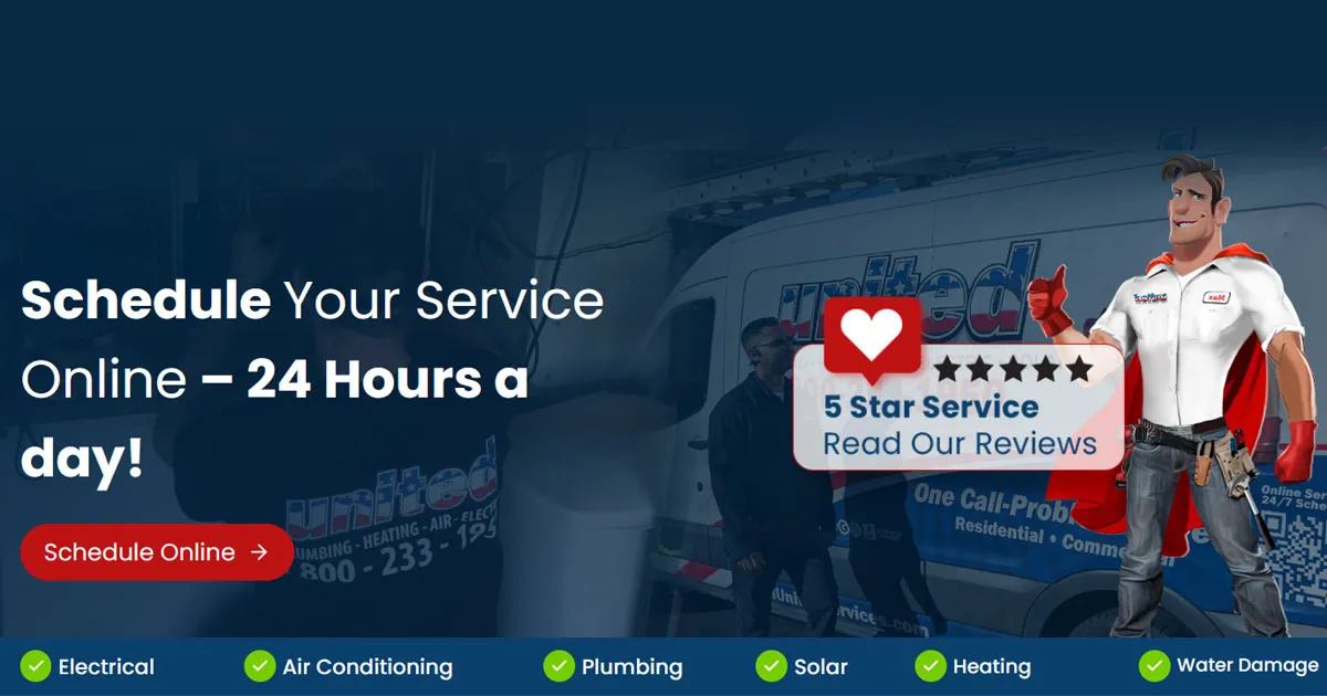 United Plumbing Heating Air & Electric photo 1