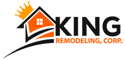 King Remodeling Corp roofing contractor logo