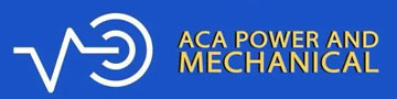 ACA Power and Mechanical logo