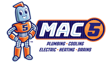 MAC 5 Services: Plumbing, Air Conditioning, Electrical, Heating, & Drain Experts logo