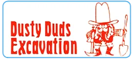 Dusty Duds Excavation and Construction logo