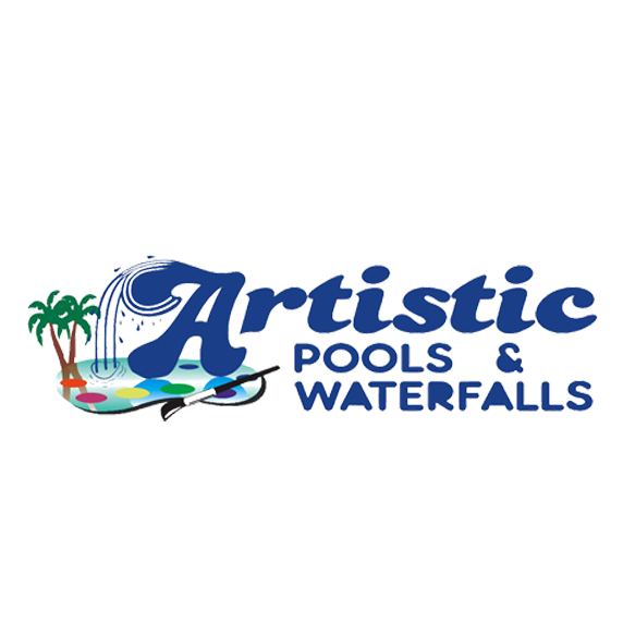 Artistic Pools and Waterfalls logo