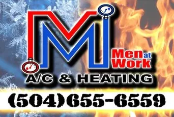 Men At Work AC and Heating logo