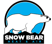 Snow Bear Heat and Air HVAC air conditioner repair service logo