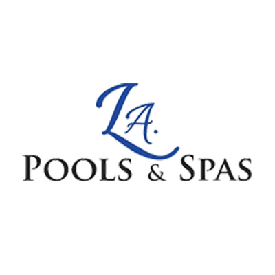 LA Pools and Spas logo