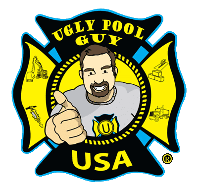 We Fix Ugly Pools logo