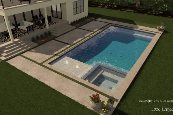 Luxe Lagoon Pool Designs photo 9