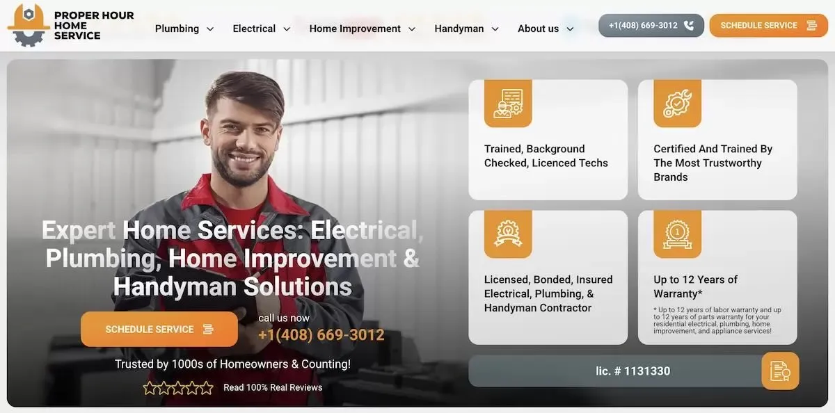 Proper Hour Handyman Service Fremont photo 1