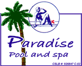 Paradise Pool and Spa logo