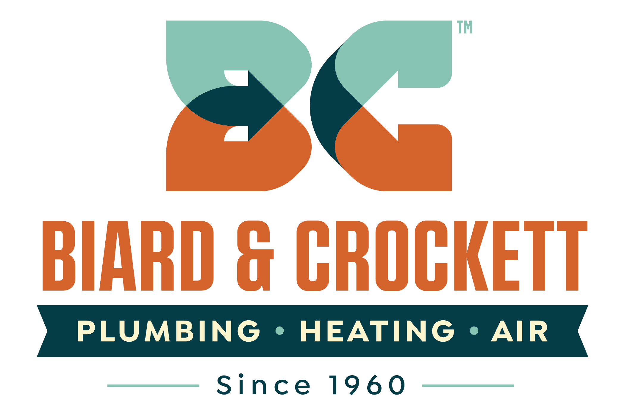 Biard & Crockett Plumbing, Heating, and Air Conditioning logo