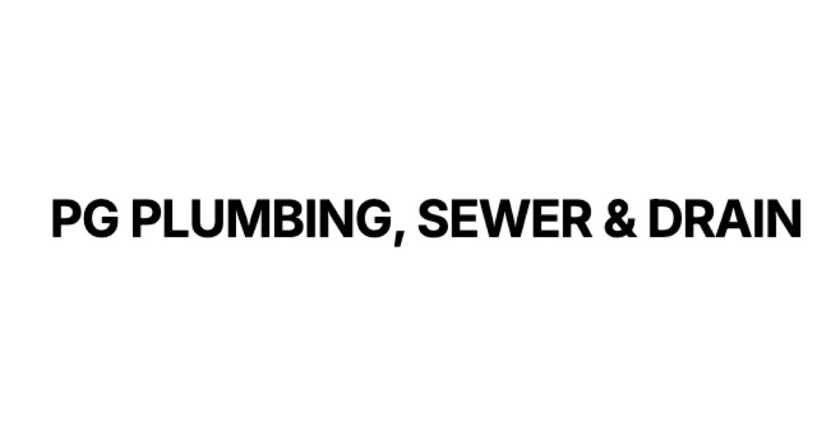 PG Plumbing, Sewer & Drain logo