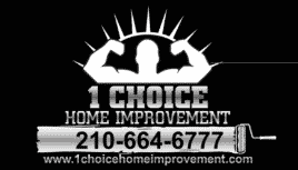 1Choice Home Improvement San Antonio logo