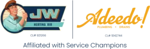 JW Plumbing, Heating and Air logo