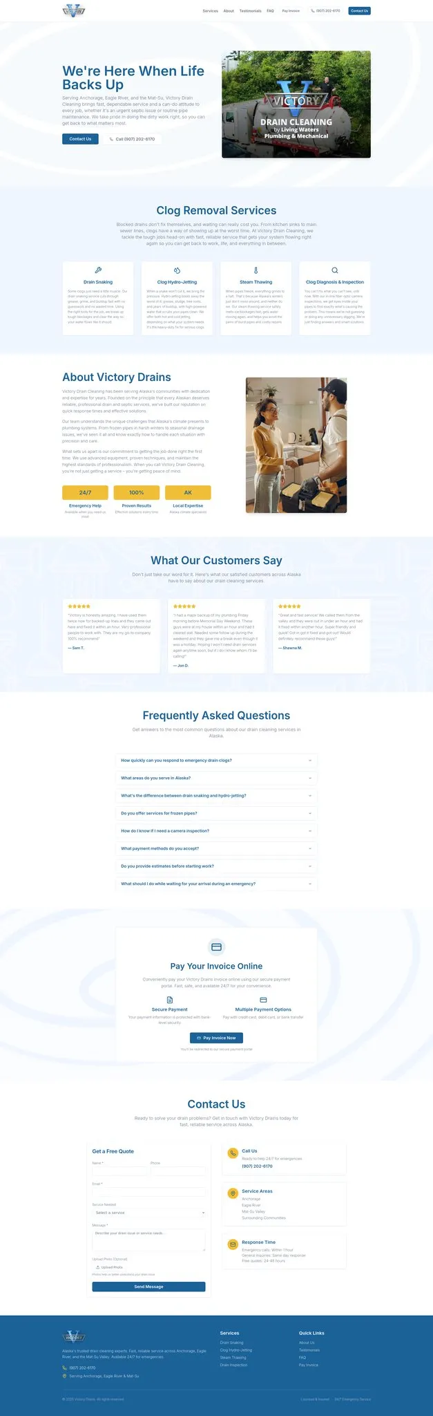 Victory Drain Cleaning photo 1