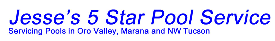 Oro Valley 5 star pools logo