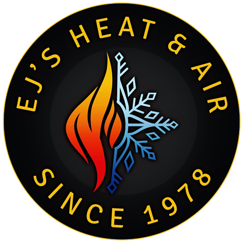 E J's Heating & Air logo