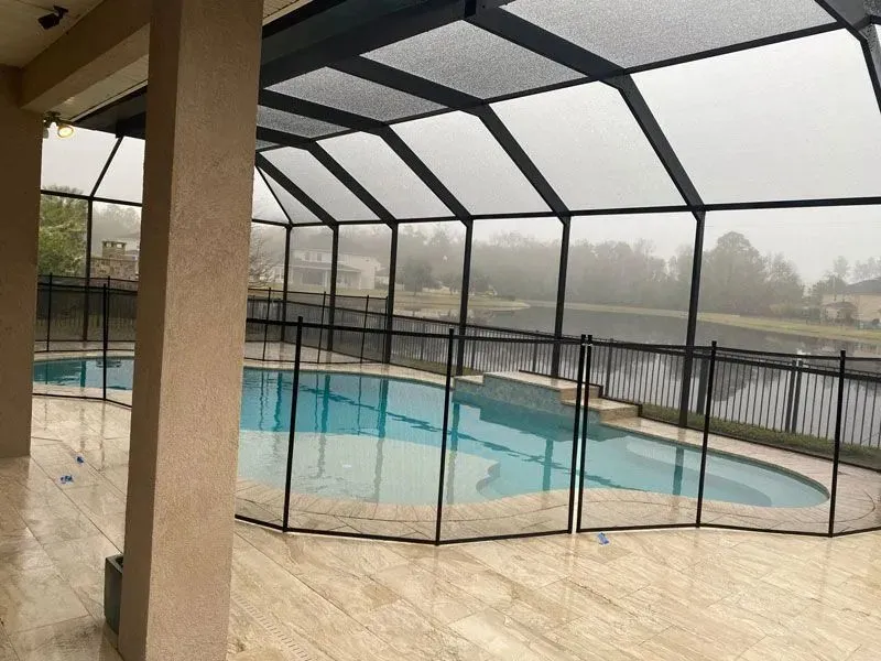 Toddler Barrier Pool Safety Fence photo 9