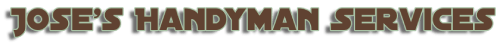 Jose's Handyman Services logo