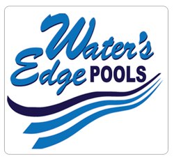 Waters Edge Pools logo
