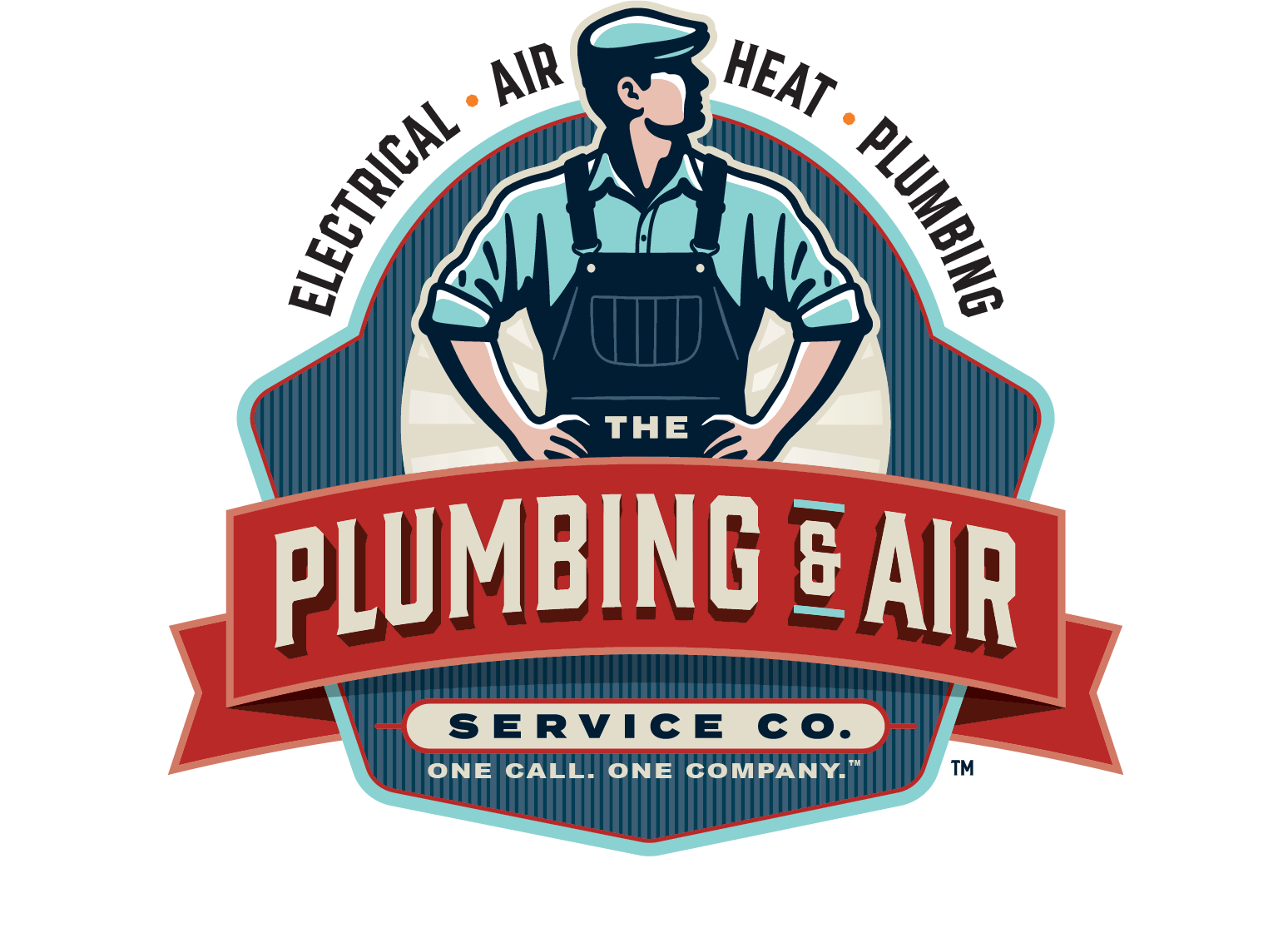 The Plumbing & Air Service Co. logo