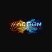 Action Heating And Cooling and Plumbing logo