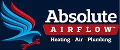 Absolute Airflow Air Conditioning, Heating and Plumbing logo