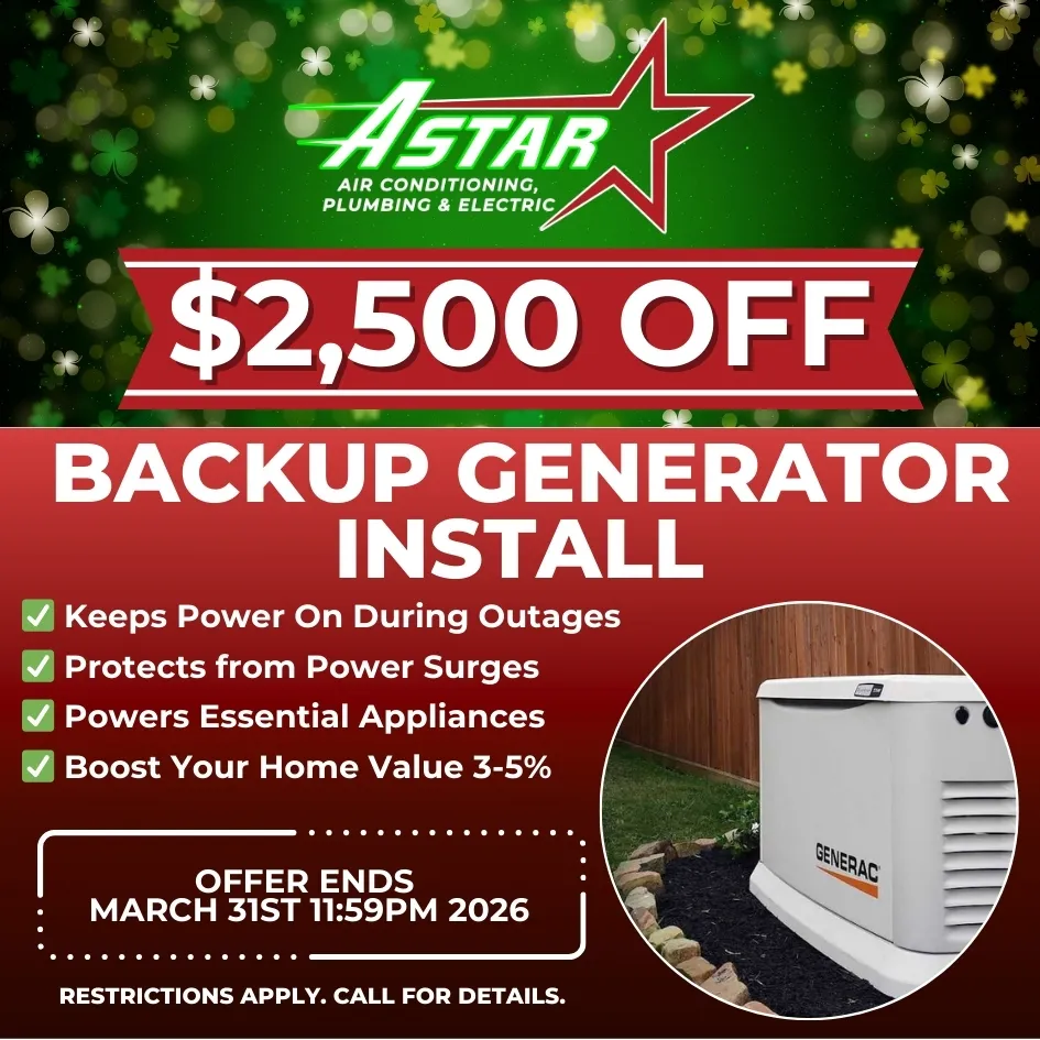 Air Force One Plumbing Heating & Air, now part of A-Star Air Conditioning & Plumbng photo 10